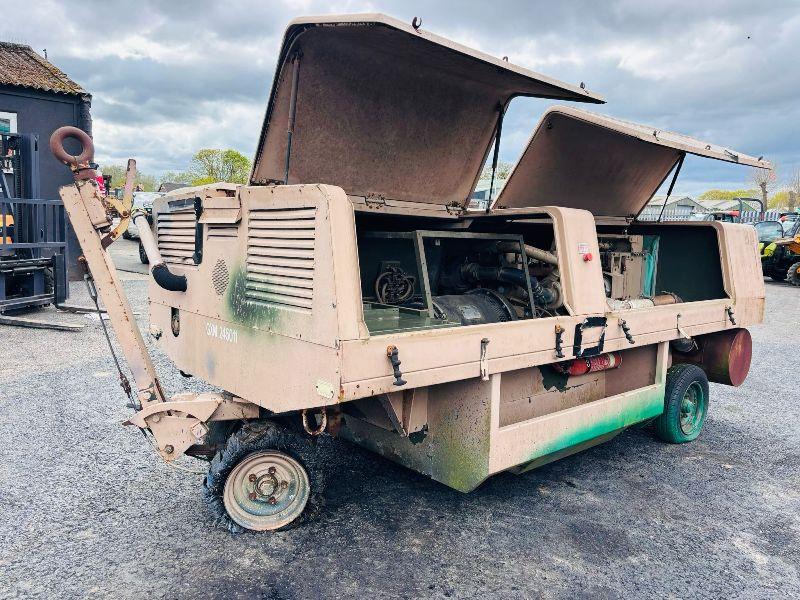 HOUCHIN TOWABLE GENERATOR 100 KVA *CUMMINGS ENGINE*READING 1633 HOURS*