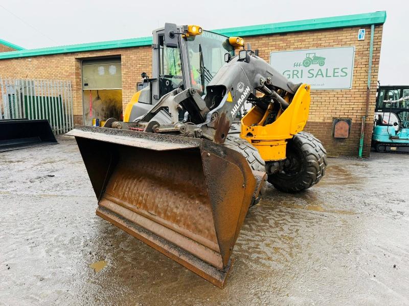 MECALAC N506 E125 ARTICULATED WHEELED LOADER*C/W BUCKET*VIDEO*