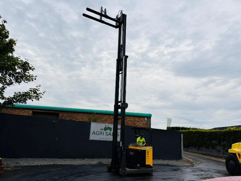 ATLET TERGO COUNTER BALANCE FORKLIFT*C/W FORK POSITIONER*YEAR 2014*VIDEO*