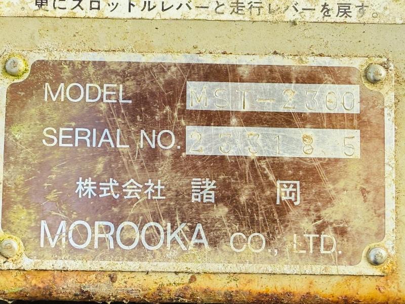 MOROOKA MST 2300 TRACKED DUMPER*C/W HYDRAULIC TIP*VIDEO*