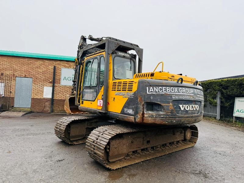 VOLVO EC140BLC TRACKED EXCAVATOR *C/W BUCKET*VIDEO*