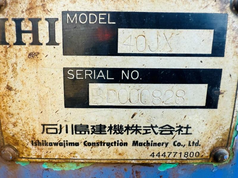 IHI 40JX TRACKED EXCAVATOR*C/W OFFSET BOOM*VIDEO*