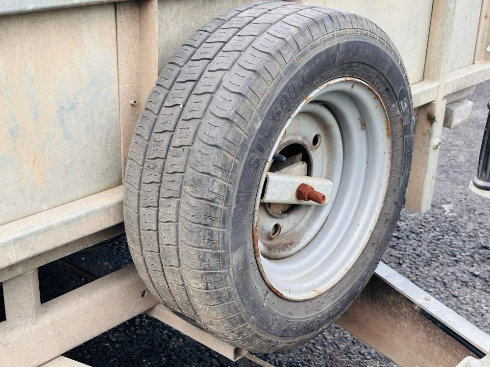 IFOR WILLIAMS 14FT 6 TWIN AXLE TRAILER *C/W SIDES AND RAMPS*YEAR 2020*VIDEO*