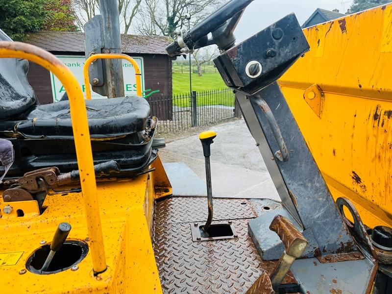 TEREX TA6 4WD DUMPER * YEAR 2011 , 2459 HOURS  * C/W ROLE BAR *VIDEO*
