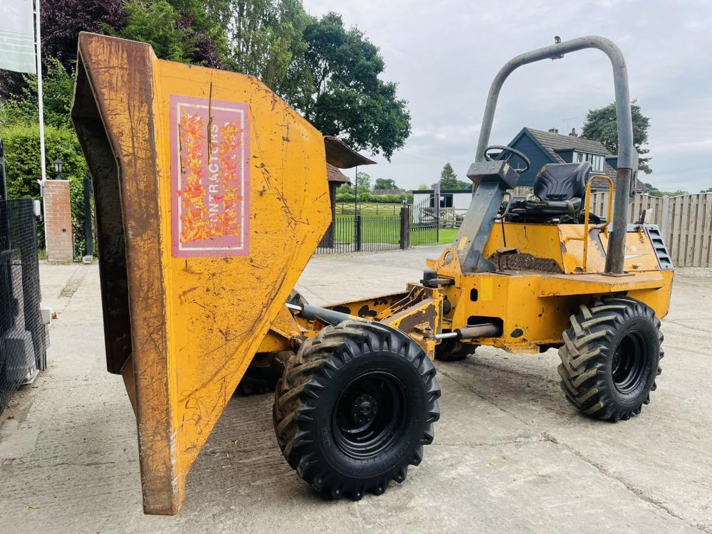 TEREX 3000 4WD DUMPER C/W ROLE BAR 