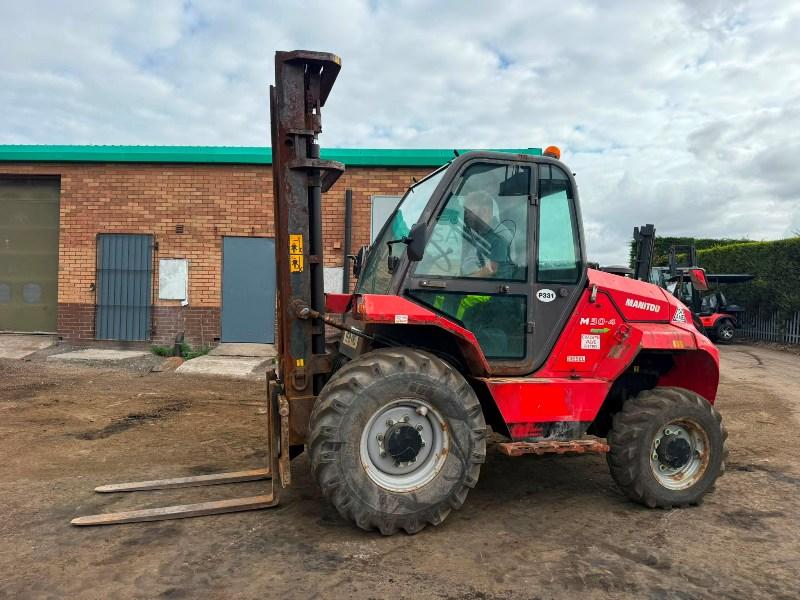 MANITOU M30-4 FORKLIFT*C/W PICK UP HITCH*YEAR 2019*5480 HOURS*VIDEO*