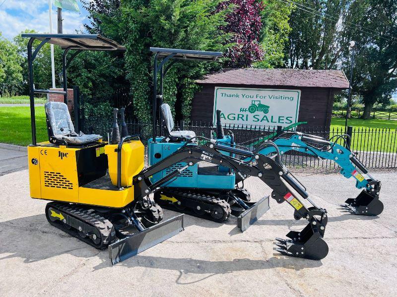 UNUSED JPC PC10 TRACKED EXCAVATOR * YEAR 2023, CHOICE OF 2*VIDEO*