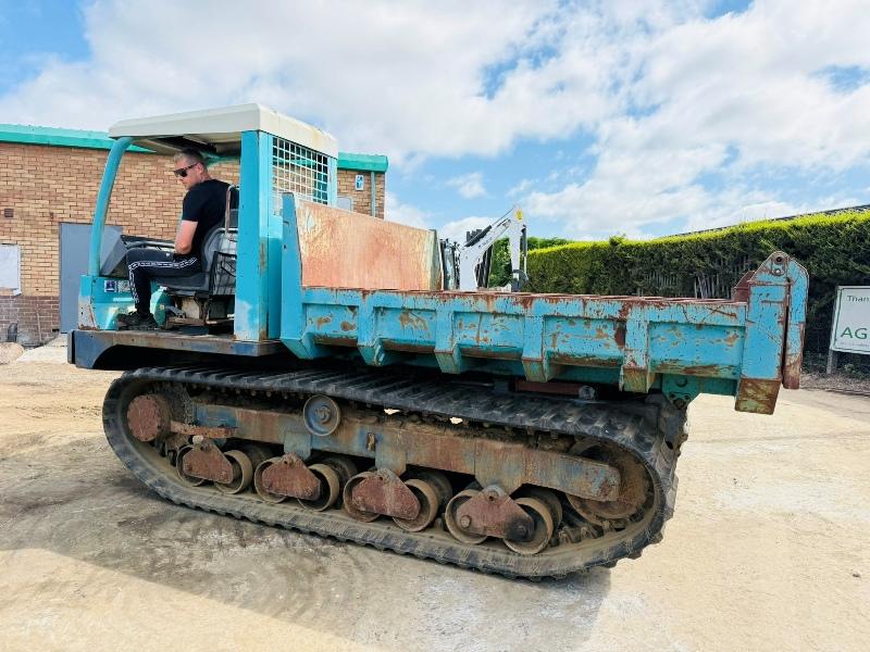 KUBOTA RG-60 TRACKED DUMPER*C/W JOYSTICK CONTROLS*VIDEO*