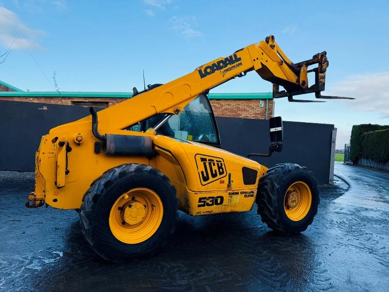 JCB 530-70 SUPER*C/W PALLET TINES*PICK UP HITCH*VIDEO*