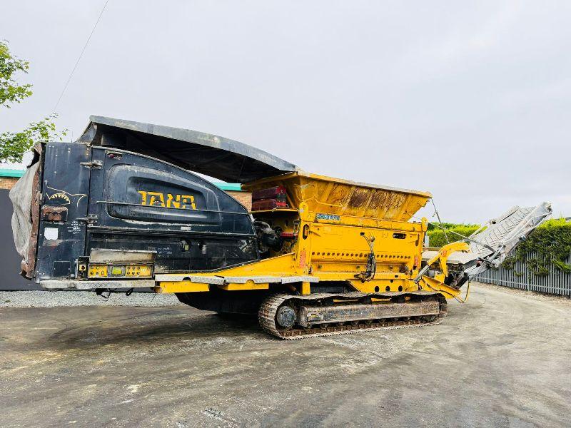 TANA SHARK 440DT INDUSTRIAL SHREDDER*YEAR 2017*C/W REMOTE CONTROL*VIDEO*