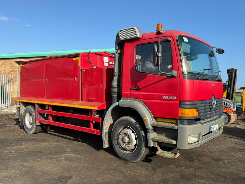 MERCEDES 1823 HOTBOX LORRY*YEAR 1999*VIDEO*