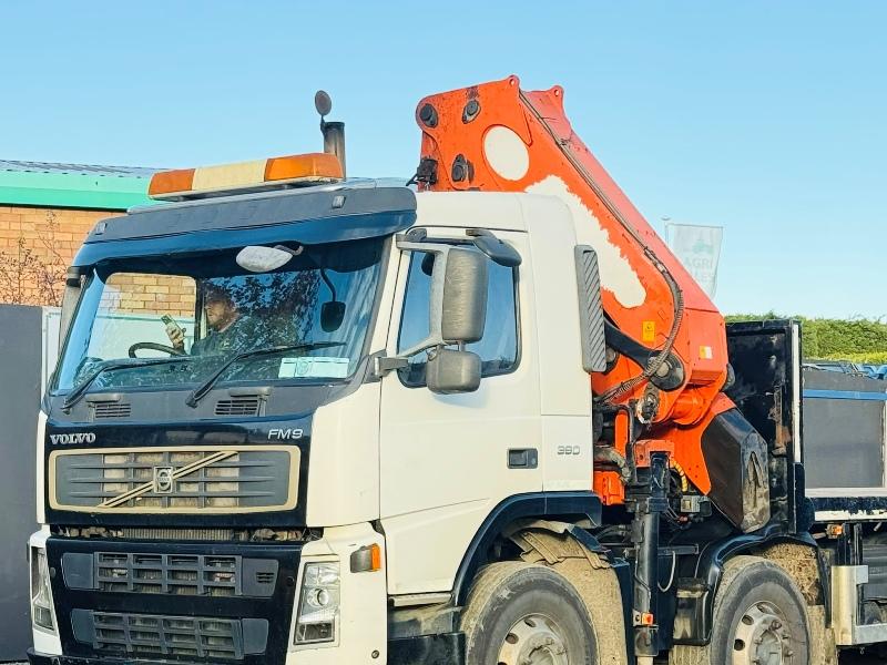 VOLVO FM 8X4 BEAVER TAIL LORRY*CRANE REMOVED*VIDEO*