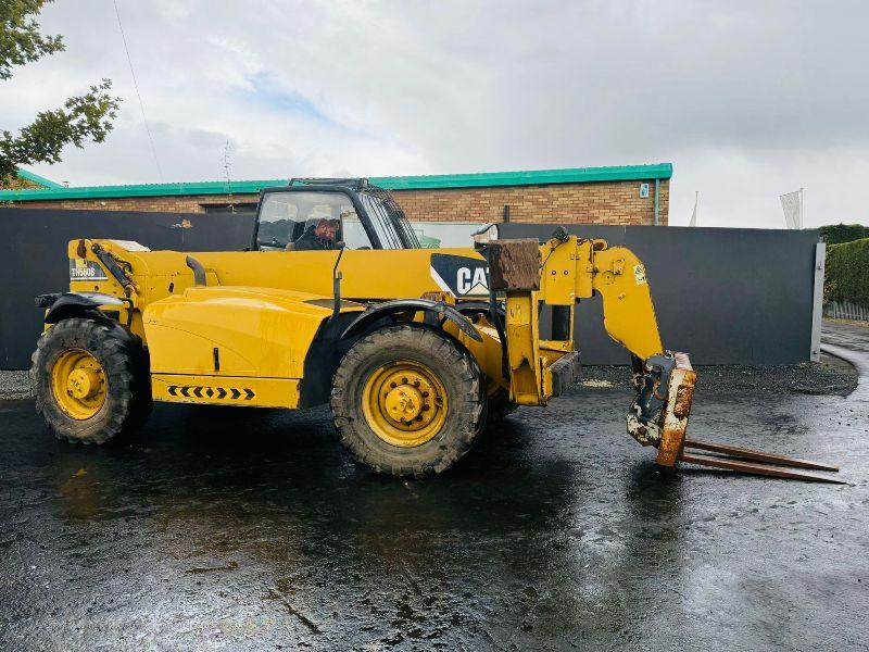 CATERPILLAR TH560B TELEHANDLER*C/W SWAY & JACK LEGS*VIDEO*