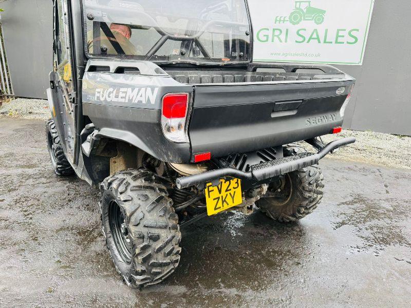 FUGLEMAN UT10 E 4WD ATV*C/W REAR TIP*YEAR 2023*ONLY 275 HOURS*VIDEO*