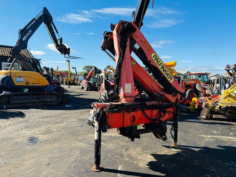 PALFINGER PK7501 HIAB CRANE*C/W SUPPORT LEGS*VIDEO*
