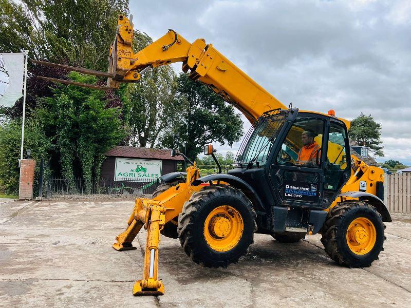JCB 535-125 4WD TELEHANDLER * 12 METER REACH, 3723 HOURS * C/W PALLET TINES *VIDEO*