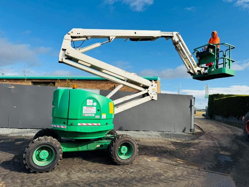 GROVE MZ51XT MANLIFT*C/W 17.5M WORKING HEIGHT*VIDEO*
