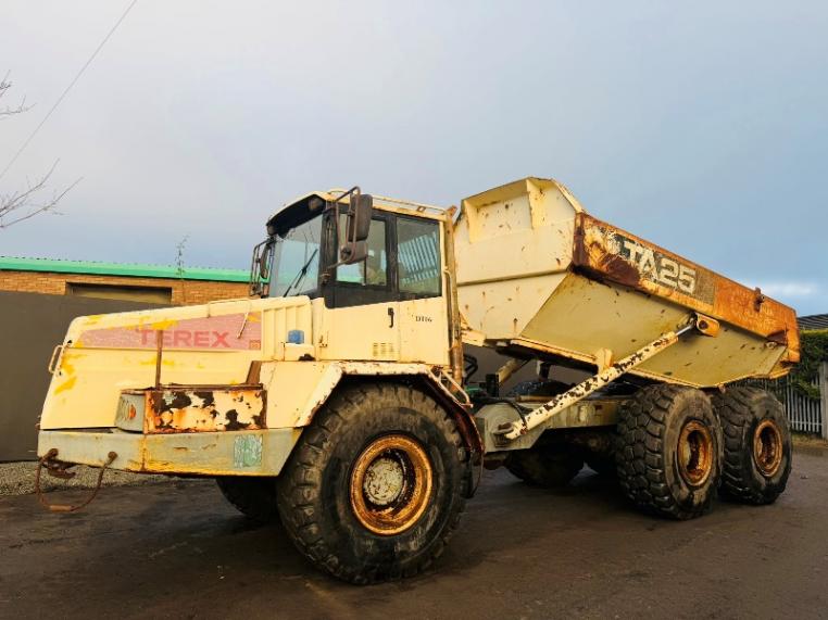 TEREX TA25 DUMPTRUCK*C/W CUMMINS ENGINE*VIDEO*