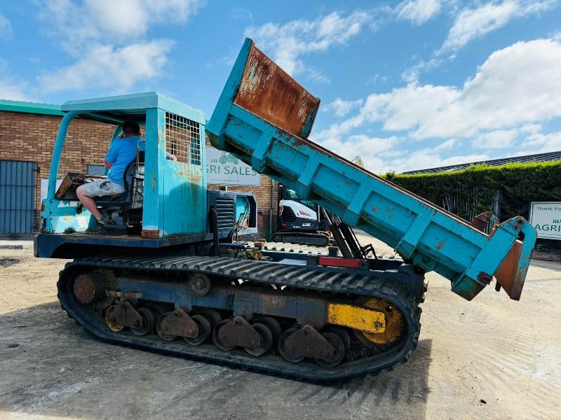 KUBOTA RG-60 TRACKED DUMPER*C/W JOYSTICK CONTROLS*VIDEO*