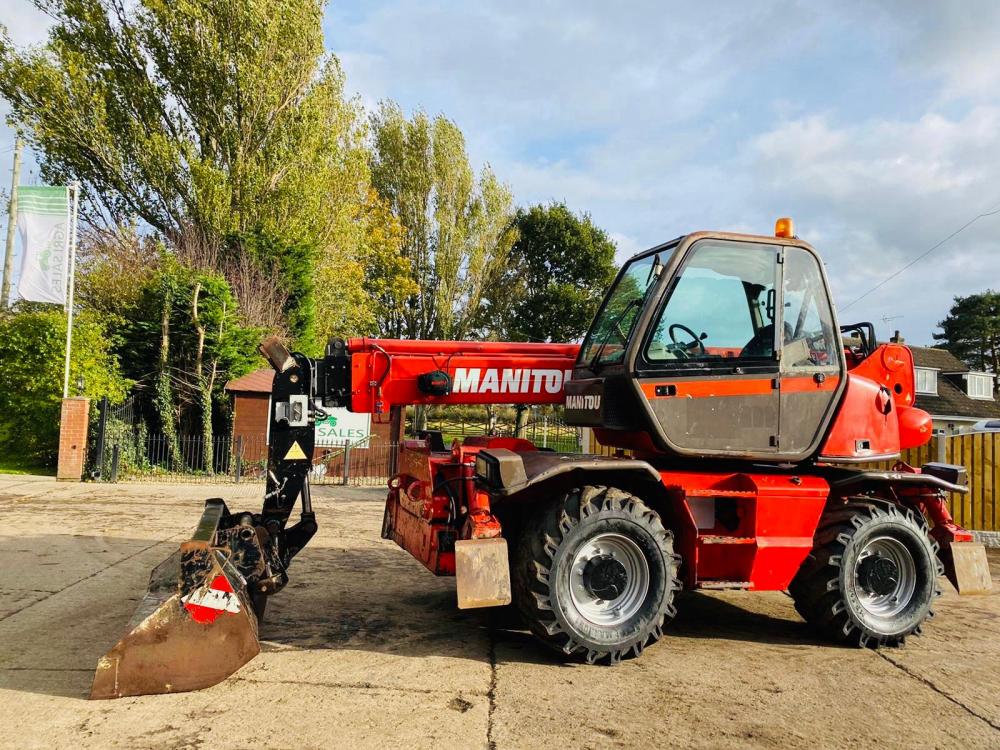 MANITOU MRT1542 ROTO TELEHANDLER * YEAR 2007 * C/W BUCKET