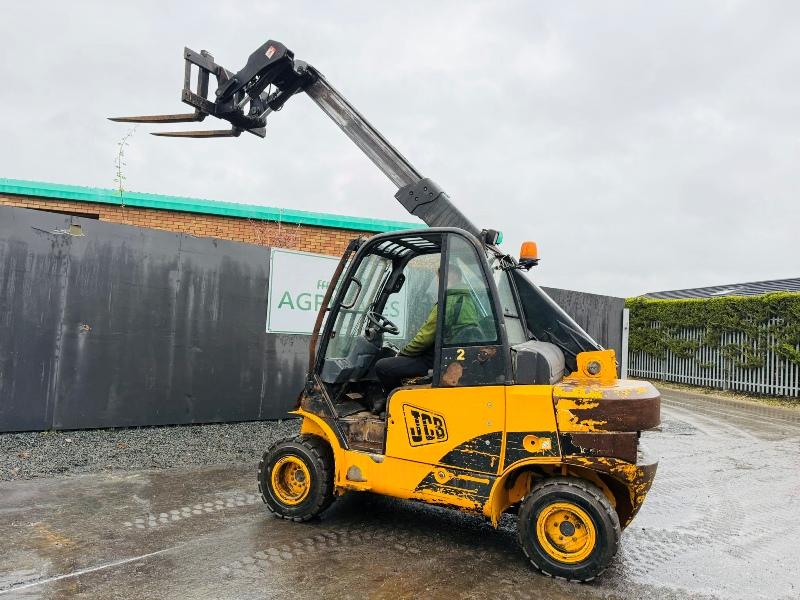 JCB TLT 35E 4X4 TELETRUK*C/W PALLET TINES*VIDEO*