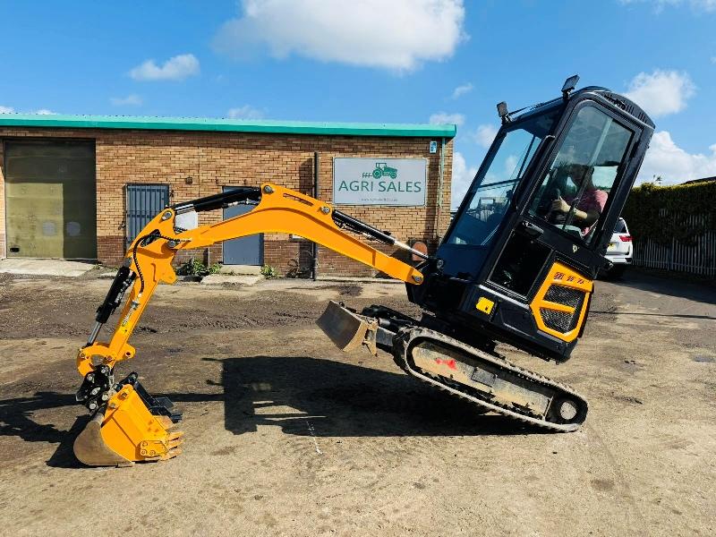 AUGER NM-E18 MINI EXCAVATOR*ONLY 56 HOURS*C/W KUBOTA ENGINE*YEAR 2025*VIDEO*