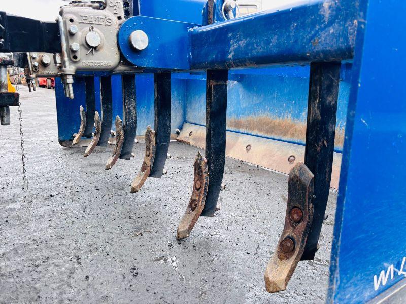 OXDALE BOX GRADER*TO SUIT TRACTOR*VIDEO*