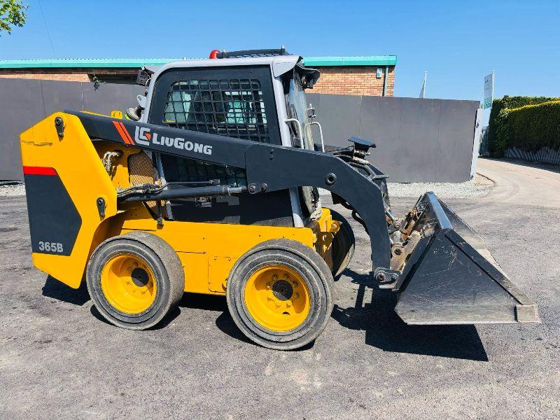 LIUGONG 365B SKIDSTEER *C/W BUCKET* 1 OWNER FROM NEW*YEAR 2016*VIDEO*
