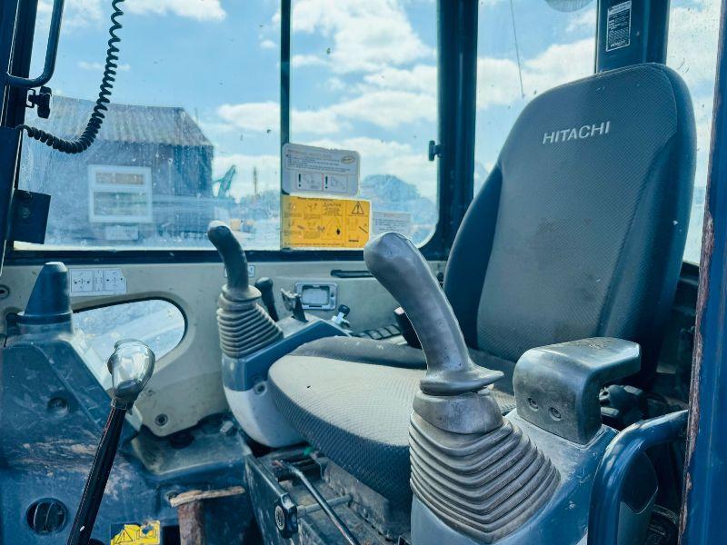 HITACHI ZX48U-3 CLR EXCAVATOR*C/W QUICK HITCH AND 2 BUCKETS*YEAR 2011*VIDEO*