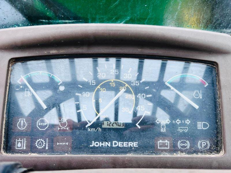 JOHN DEER 3800 4WD TELEHANDLER C/W PIN & CONE HEAD STOCK & TINES *VIDEO*