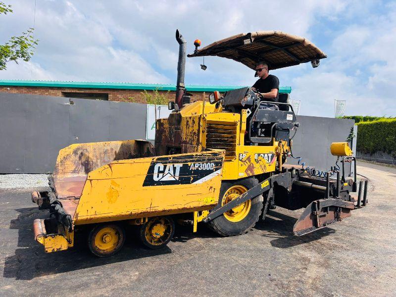 CATERPILLAR AP300D ASPHALT TARMAC PAVER *YEAR 2014*VIDEO*