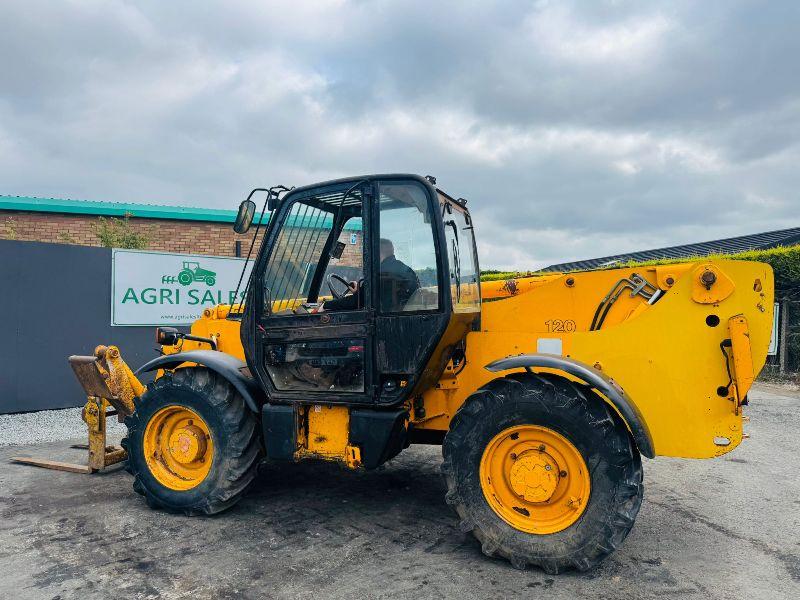 JCB 532-120 TELEHANDLER*C/W PALLET TINES*JOYSTICK CONTROL*VIDEO*