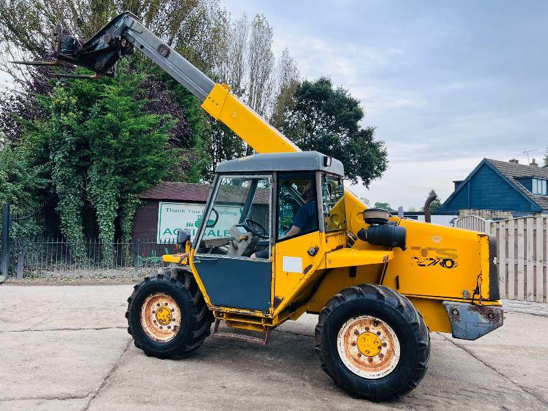 MATBRO TS270 4WD TELEHANDLER C/W JOYSTICK CONTROL & PALLET TINES *VIDEO*