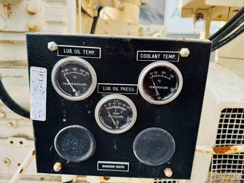 DAWSON KEITH B464J 125 KVA GENERATORS*C/W CUMMINS ENGINE*BIG CAM*VIDEO*