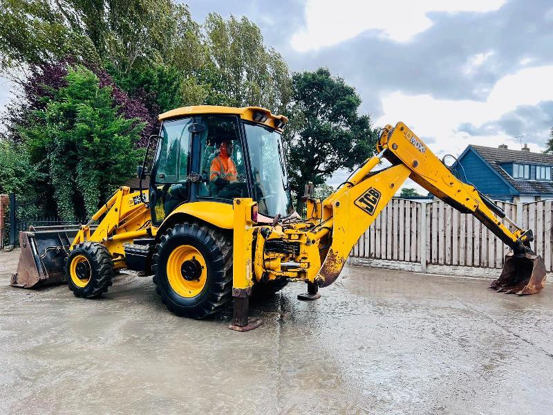 JCB 3CX 4WD PROJECT 21 BACKHOE DIGGER C/W MANUAL GEAR BOX & EXTENDING DIG *VIDEO*