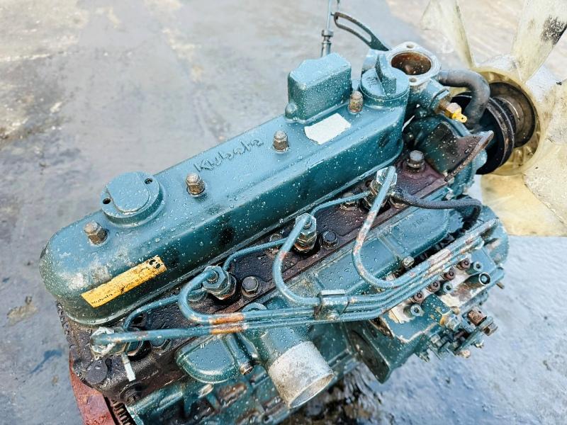4 CYLINDER KUBOTA ENGINE*VIDEO*