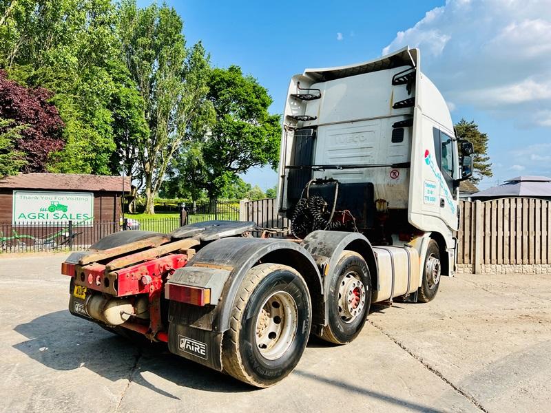 IVECO AS440STX/P 6X2 TRACTOR UNIT * YEAR 2013, MOT'D TILL 31ST JULY 2023 *VIDEO*