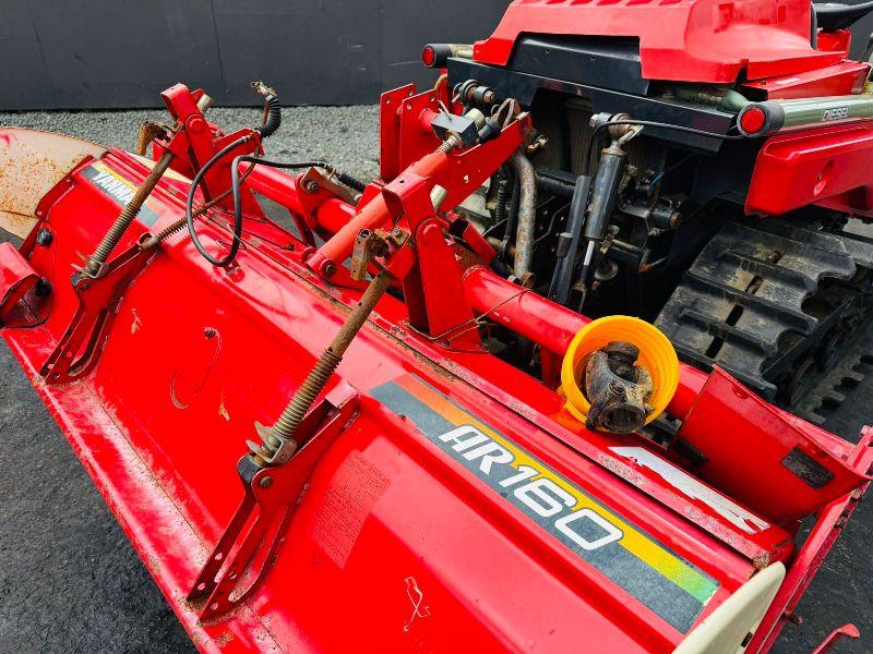 YANMAR AC18 TRACKED COMPACT TRACTOR*C/W AR160 ROTOVATOR*VIDEO*
