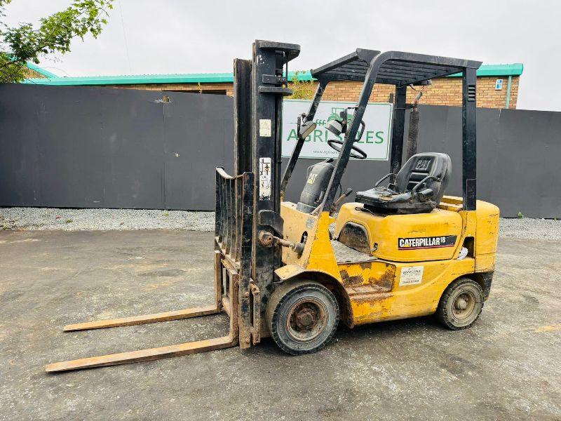 CATERPILLAR DP18K FORKLIFT*C/W SIDESHIFT*VIDEO*