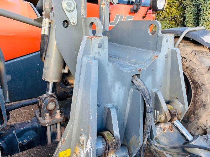 JLG 4013 4WD TELEHANDLER *YEAR 2008, 6264 HOURS* C/W LONG PALLET TINES *VIDEO*