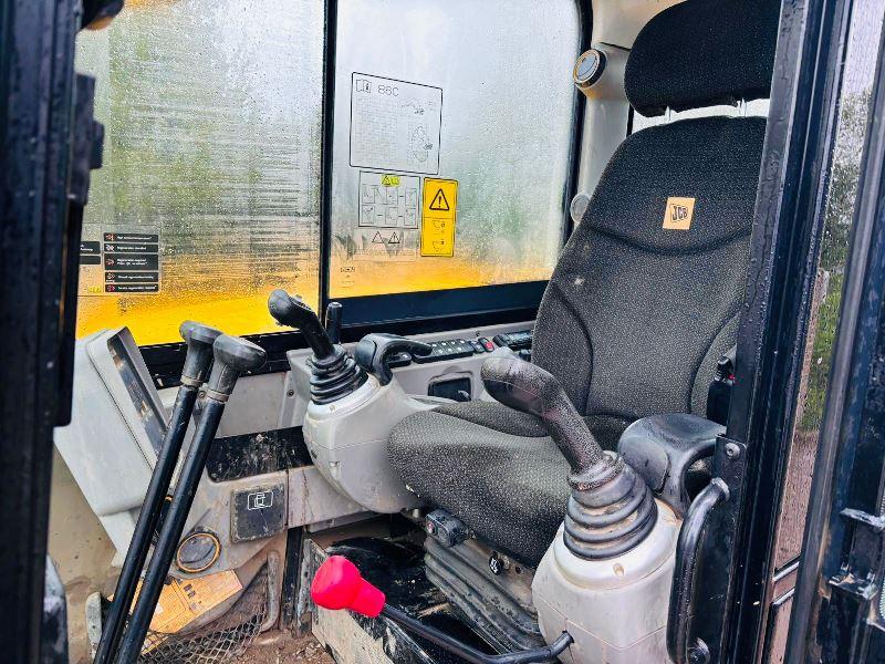JCB 86C-2 EXCAVATOR *ZERO SWING, YEAR 2021, 2294 HOURS* C/W QUICK HITCH *VIDEO*
