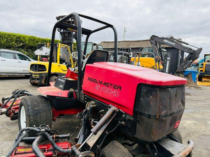 TORO REELMASTER 6700-D 4WD LAWNMOWER*SPARES AND REPAIRS*VIDEO*
