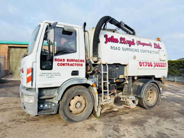 IVECO ML150E21K ROAD SWEEPER LORRY*VIDEO*