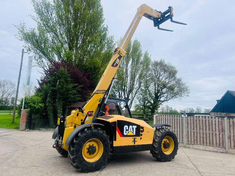 CATERPILLAR TH406AG 4WD TELEHANDLER *AG-SPEC , YEAR 2012* C/W PALLET TINES *VIDEO*