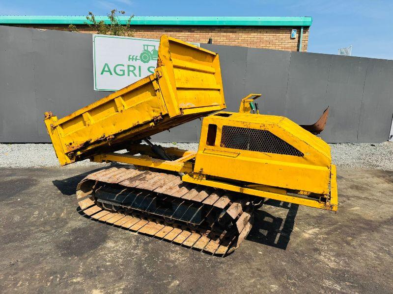 3 TONNE TRACKED DUMPER*C/W HYDRAULIC TIP*VIDEO*