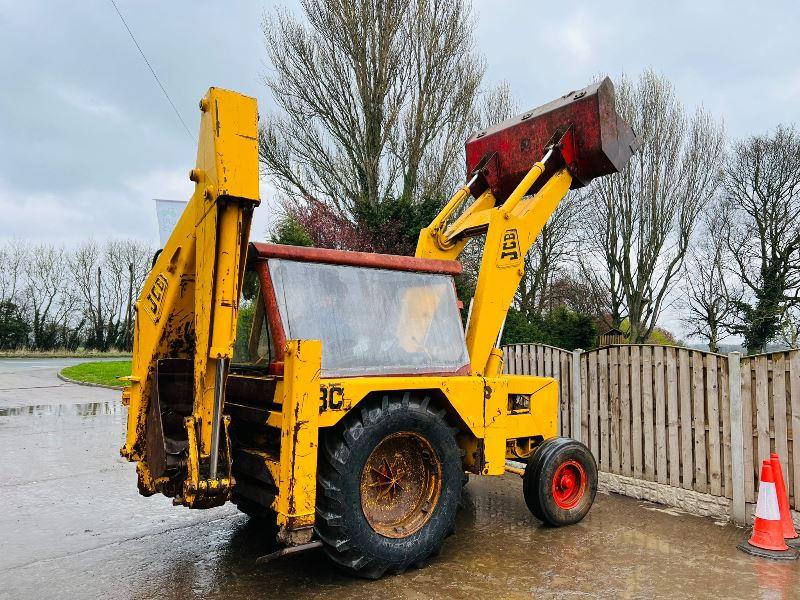 JCB 3C BACKHOE DIGGER C/W FULLY GLAZED CABIN *VIDEO*