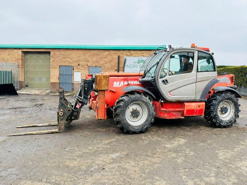 MANITOU MT1436 R TELEHANDLER*C/W SWAY *YEAR 2011*5456 HOURS*VIDEO*