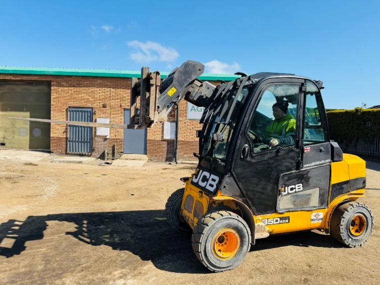 JCB 35D 4WD TELETRUK*YEAR 2014*C/W PALLET TINES*VIDEO*