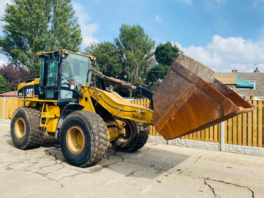 CATERPILLAR 924G HIGH LIFT LOADING SHOVEL C/W JOYSTICK CONTROL