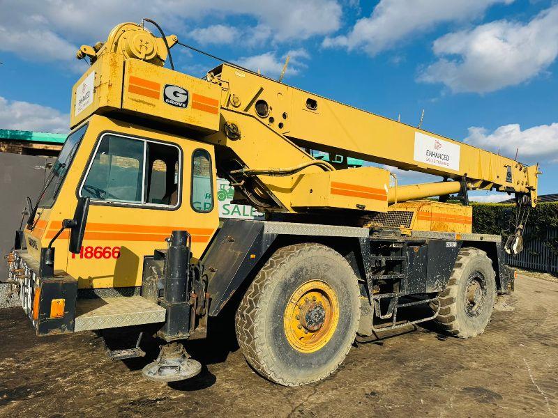 GROVE AT633B MOBILE CRANE*C/W 4X SUPPORT LEGS*VIDEO*